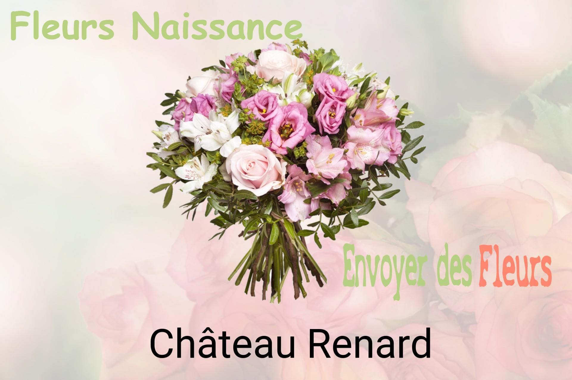 Bouquet de fleurs de naissance livré à Château-Renard
